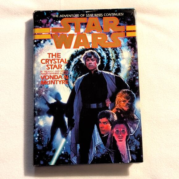 Star Wars The Crystal Star 1st Edition Hardcover HC/DJ Legends EU Vintage - Picture 1 of 3